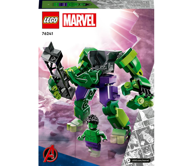 LEGO Marvel 76241 Mechaniczna zbroja Hulka - 1091292 - zdjęcie 3